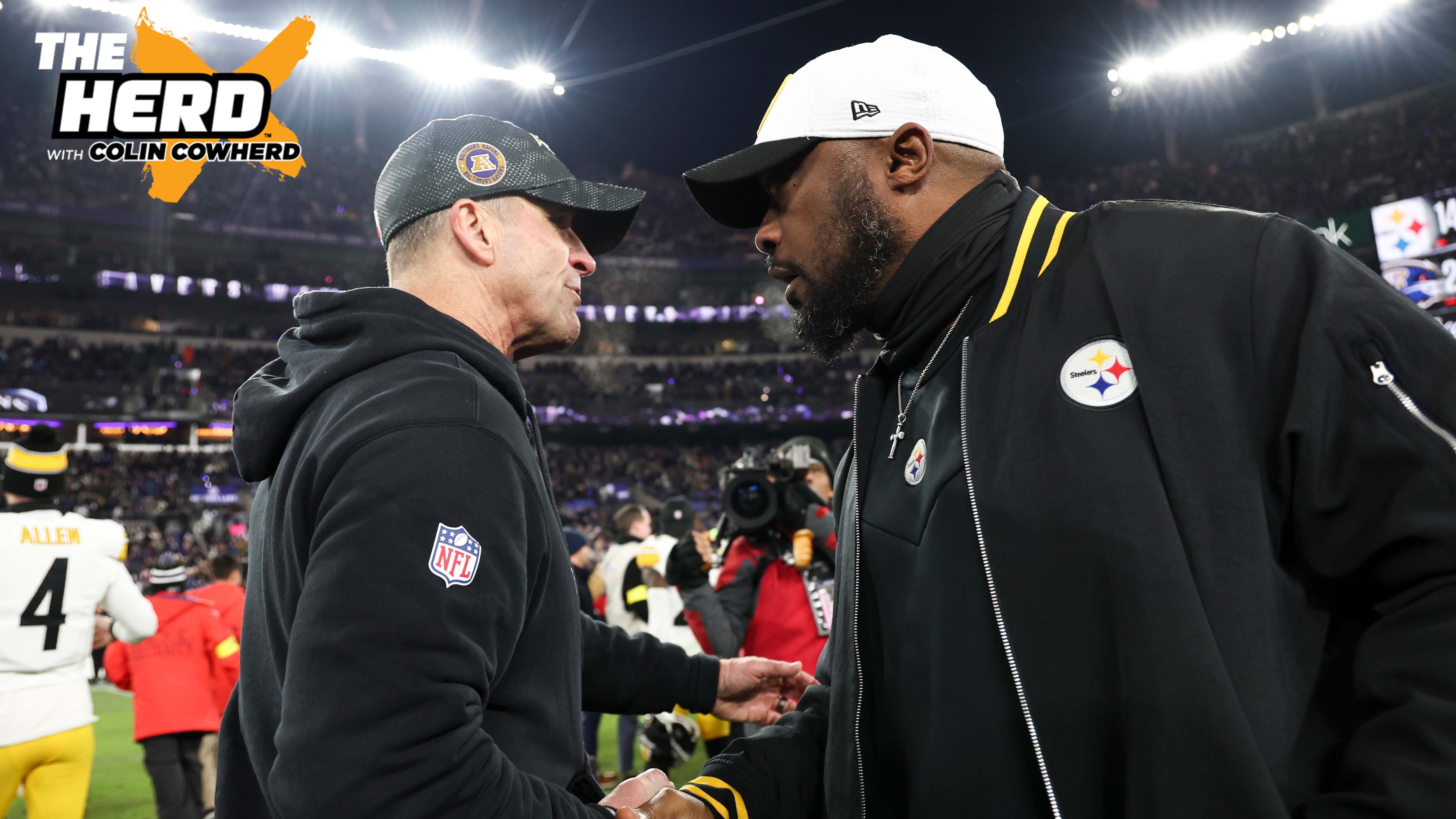 Are Mike Tomlin and John Harbaugh on the hot seat before the Steelers & Ravens matchup? | The Herd