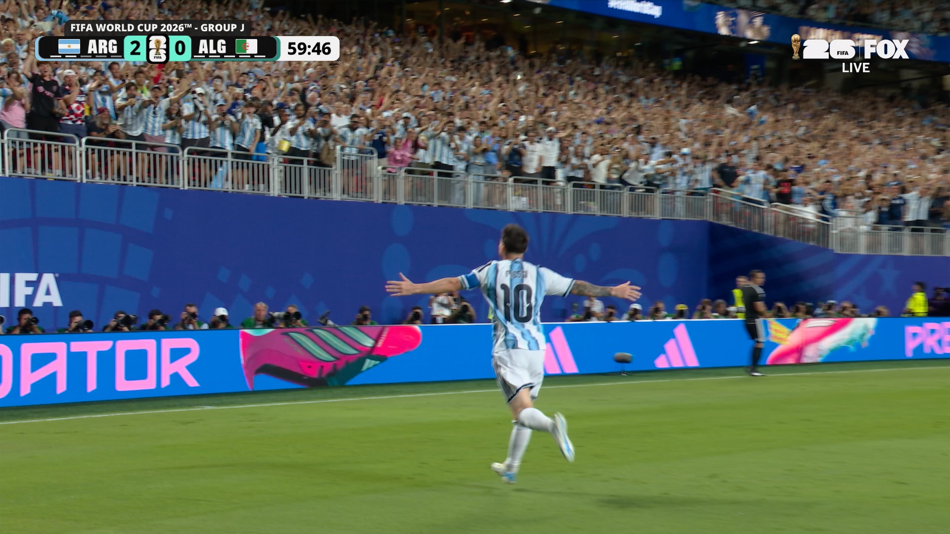 Argentina's Lionel Messi scores goal, becoming oldest player in