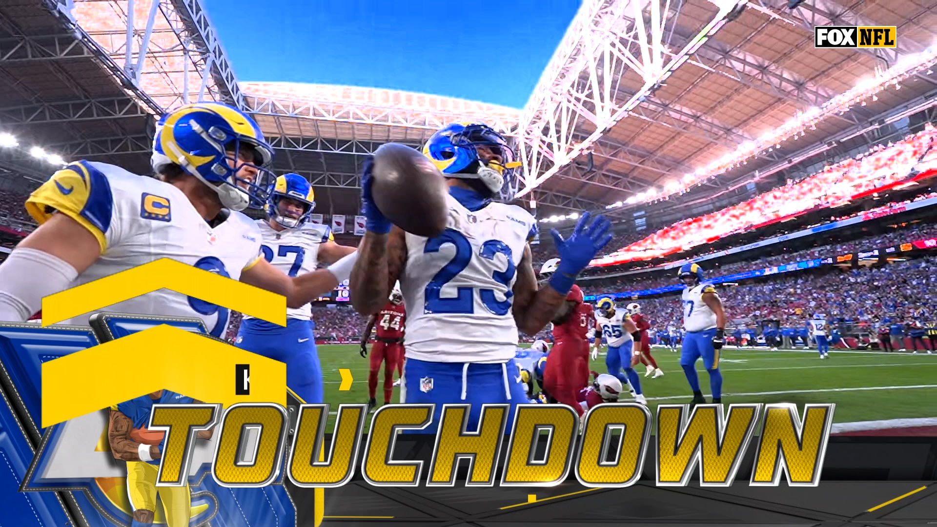 Kyren Williams punches in 2-yard TD, giving Rams lead over Cardinals | NFL Highlights