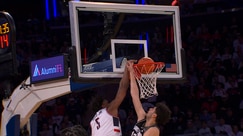 Silas Demary Jr. throws lob to Tarris Reed Jr. for STRONG alley oop finish, extending UConn's lead over Georgetown