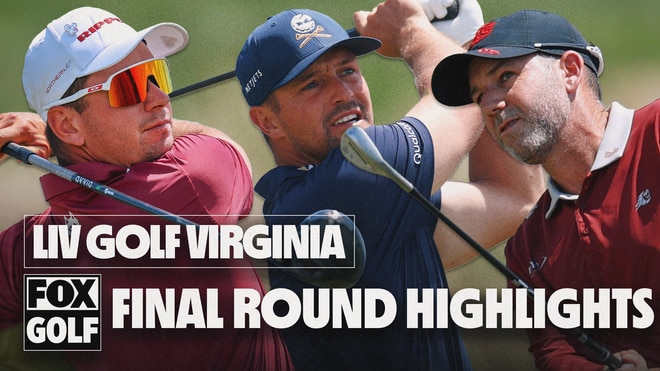 LIV Golf Virginia: Final Round Highlights ⛳️ Golf on FOX