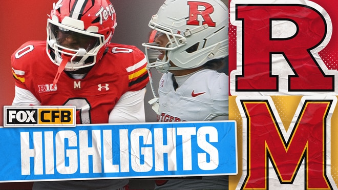 Rutgers Scarlet Knights vs Maryland Terrapins Highlights 🏈  FOX College Football