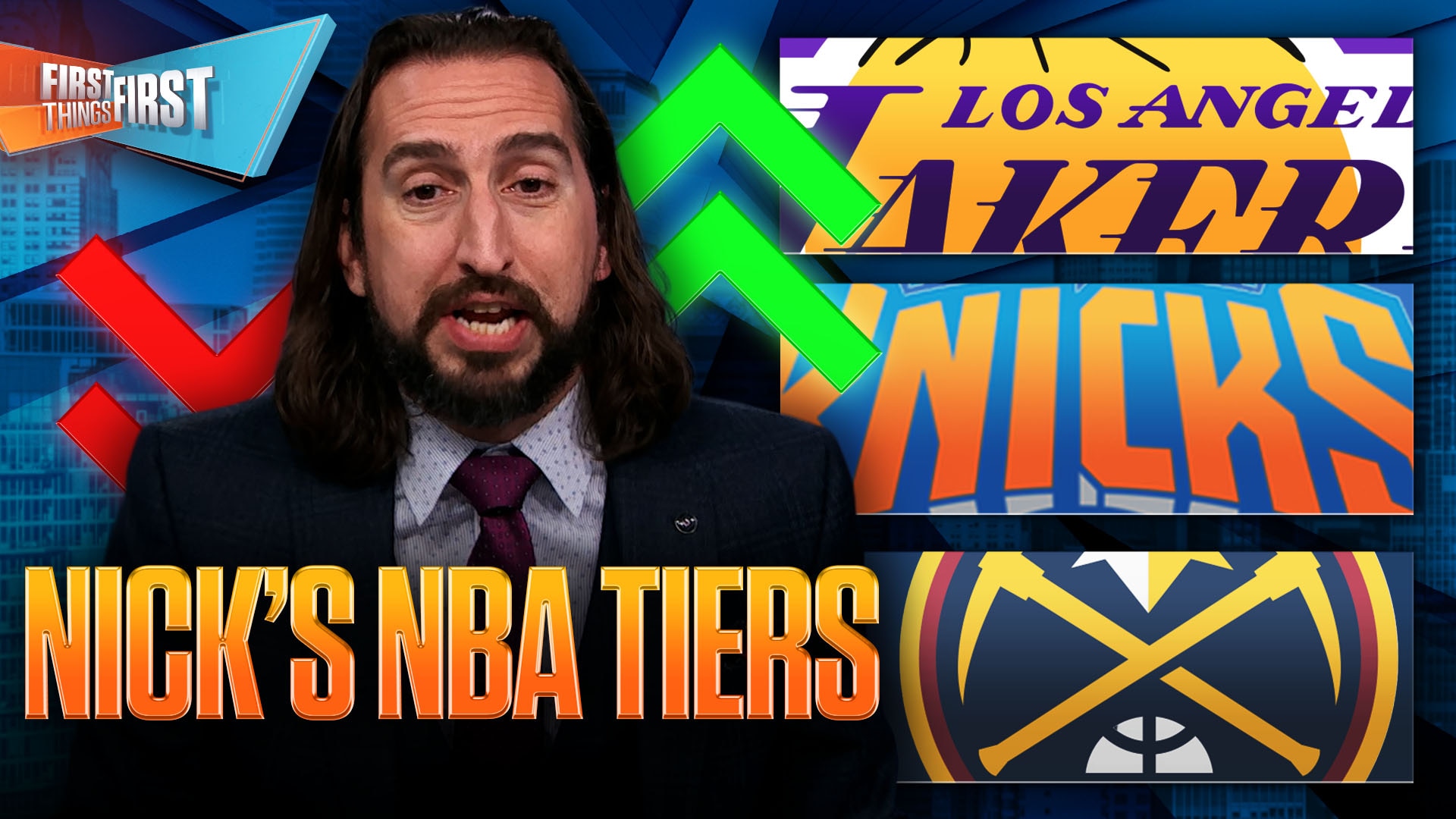Knicks are 'very good but disappointing' 👀 Nuggets-Spurs are Godzilla vs Mothra, Lakers | First Things First
