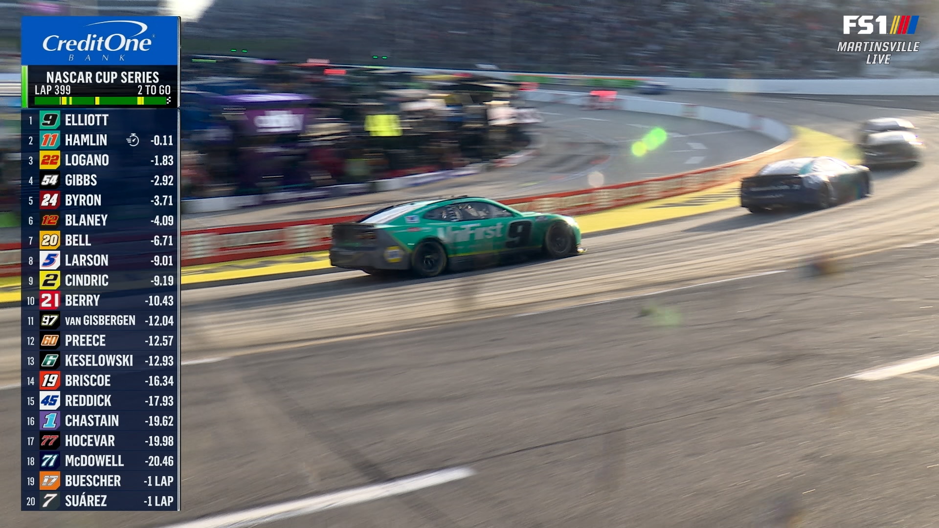 FINAL LAPS: Chase Elliott takes checkered flag at Cook Out 400 | NASCAR on FOX