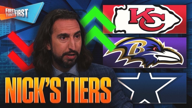 Chiefs & Ravens ‘need to bounce back’, Cowboys have enough talent, Who’s atop Nick’s Tiers? | FTF