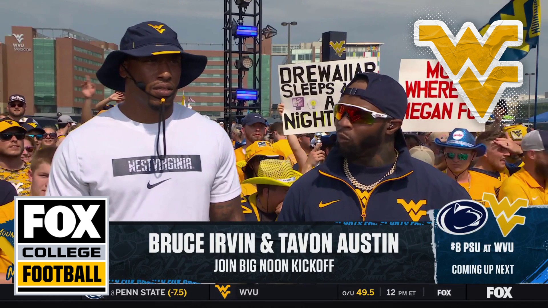 Will Penn State contain West Virginia’s Garrett Greene? Feat. Bruce Irvin and Tavon Austin | BNK