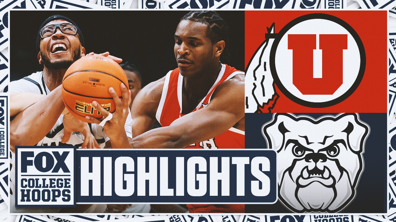Utah Utes vs. Butler Bulldogs The Crown highlights | CBB on FOX