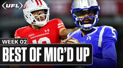Best Mic'd Up Moments of Week 2 | United Football League