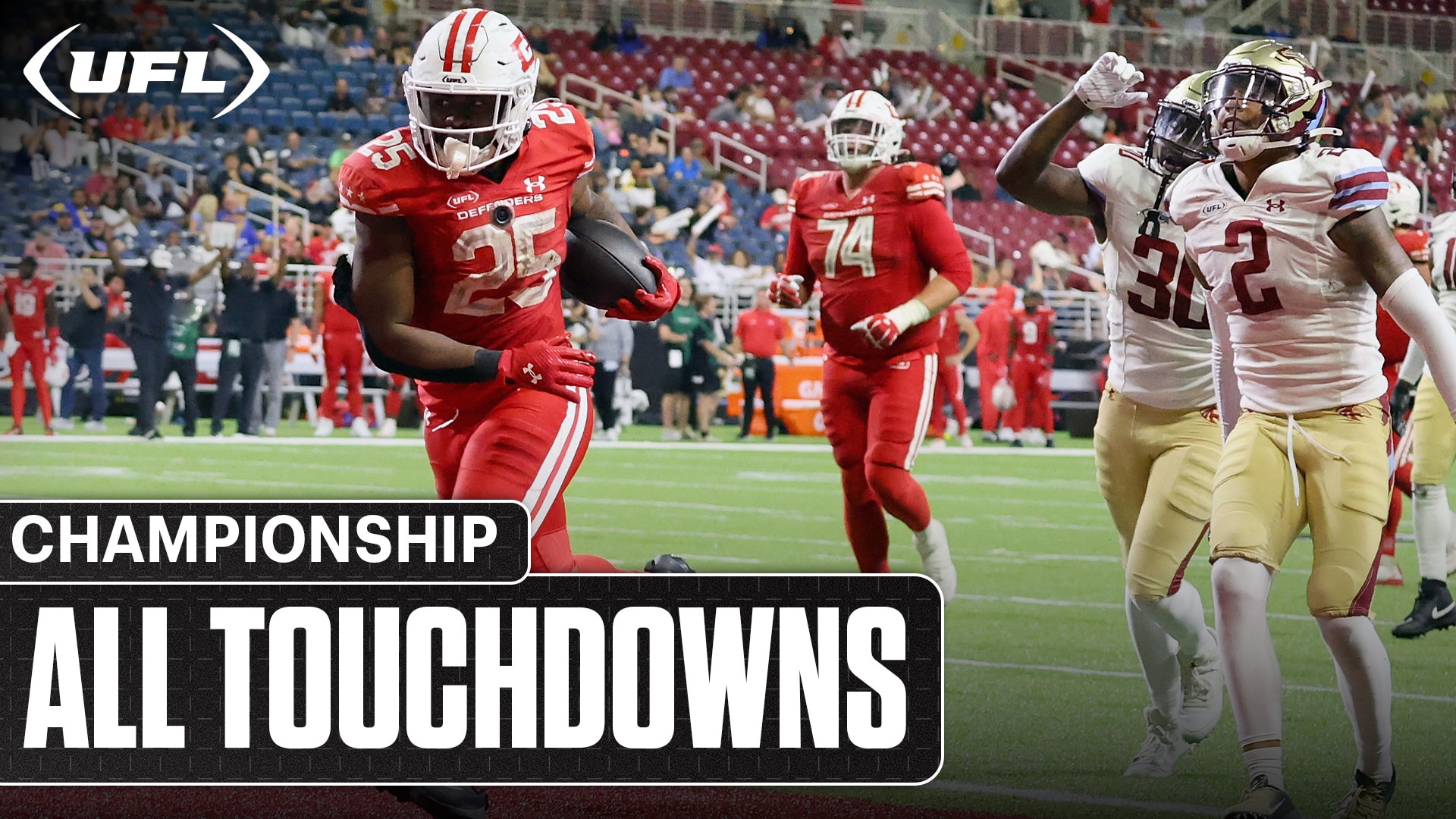 Every Touchdown of the UFL Championship | United Football League
