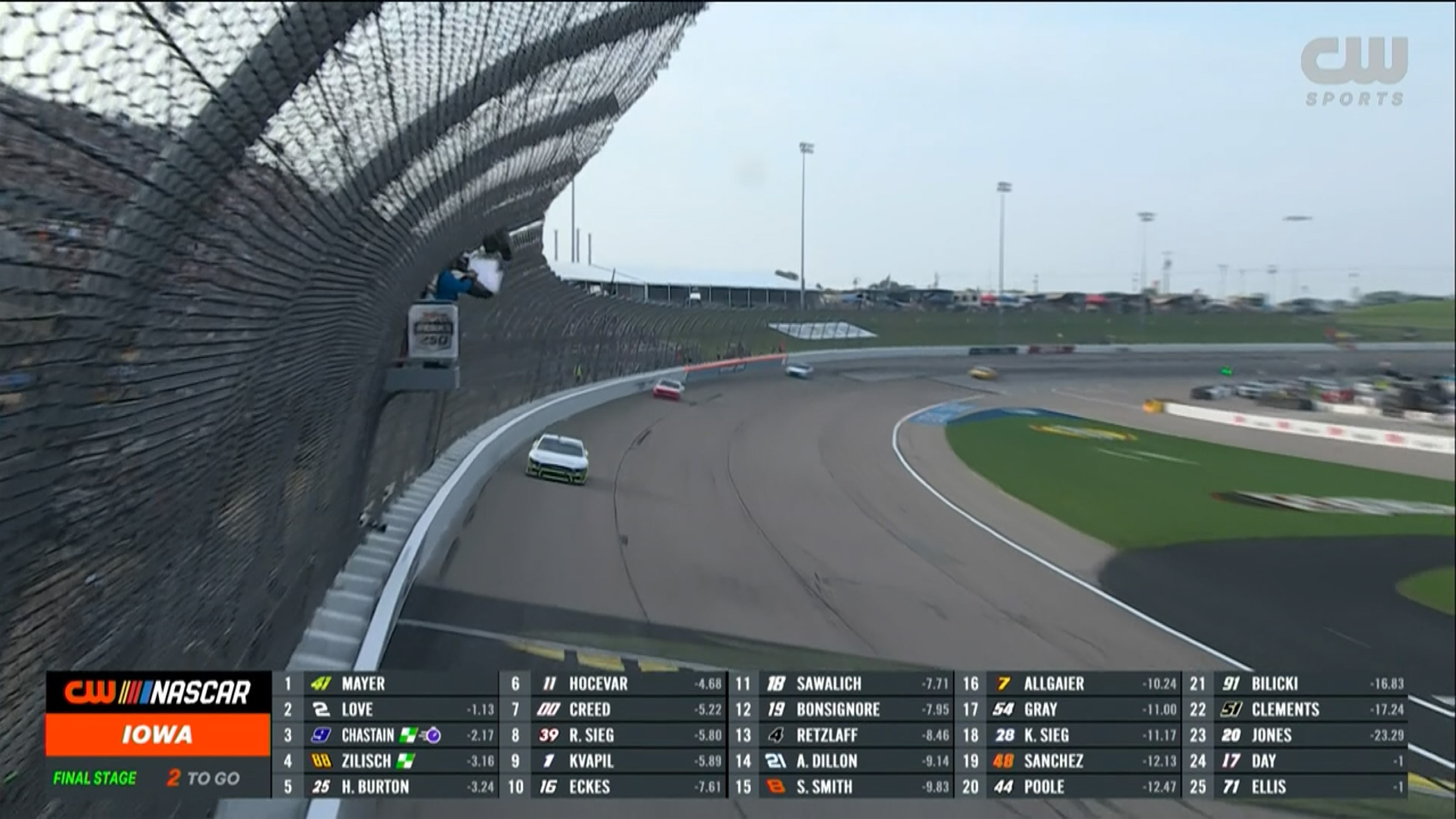 FINAL LAPS: Sam Mayer wins HyVee Perks 250 at Iowa Speedway | NASCAR on FOX