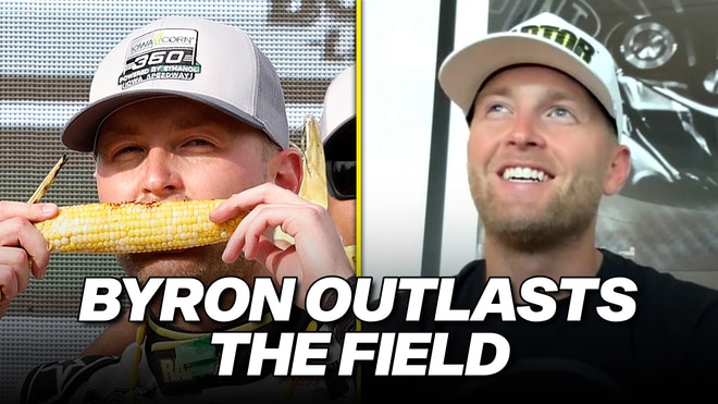 William Byron Breaks Down Iowa Win & Fuel Strategy