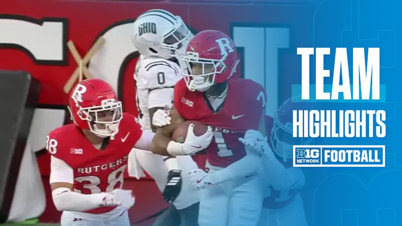 Rutgers Scarlet Knights Top Defensive Plays vs. Ohio Bobcats