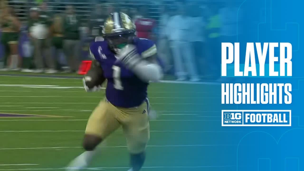 Jonah Coleman vs. Colorado State Rams - Game Highlights