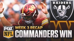 Raiders vs. Commanders: Mark Schlereth & Chris Myers praise WSH win without Daniels | NFL on FOX