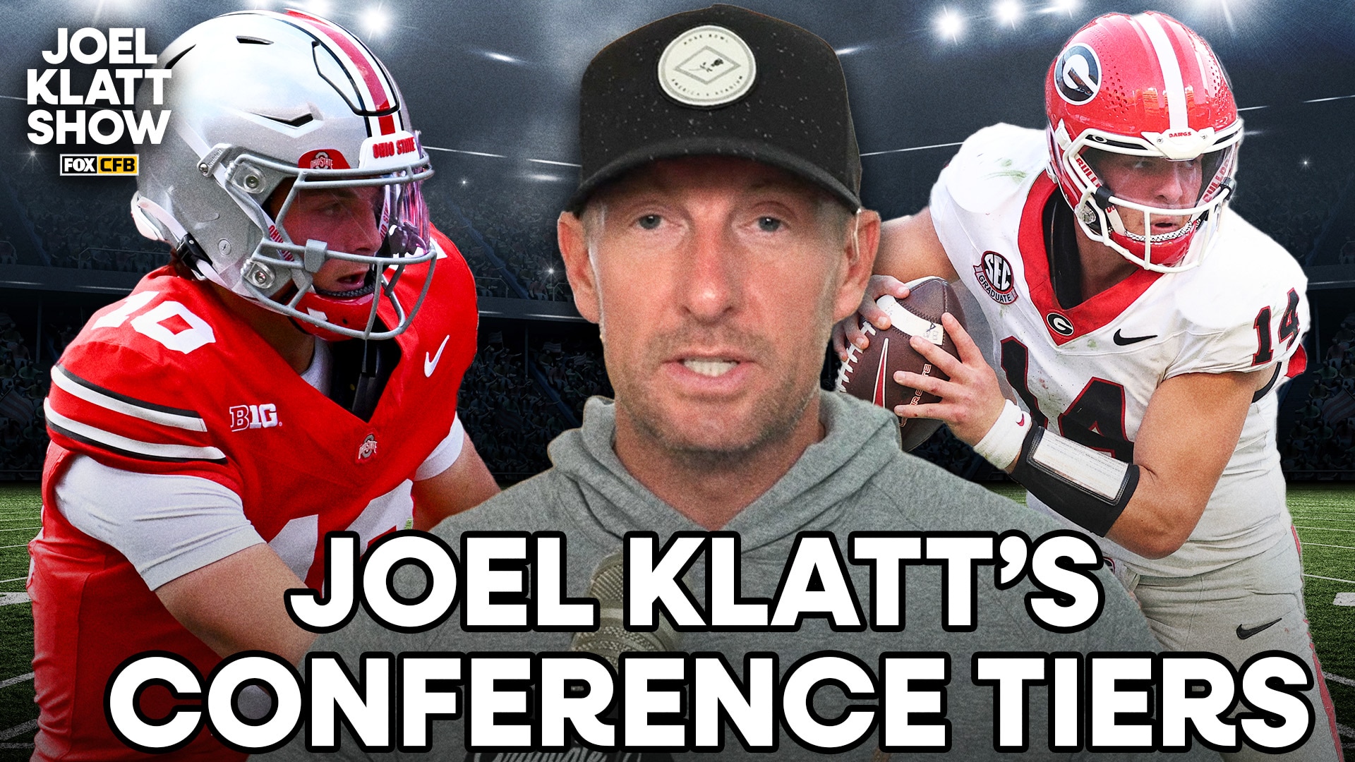 Ohio State and Georgia in Joel Klatt's conference tiers | Joel Klatt Show