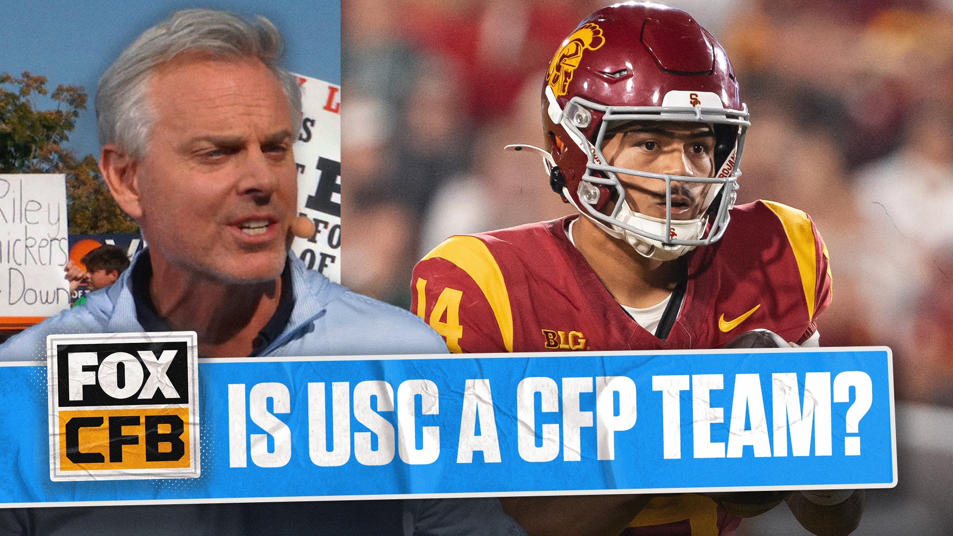Colin Cowherd talks No. 21 USC with Urban Meyer | Big Noon Kickoff