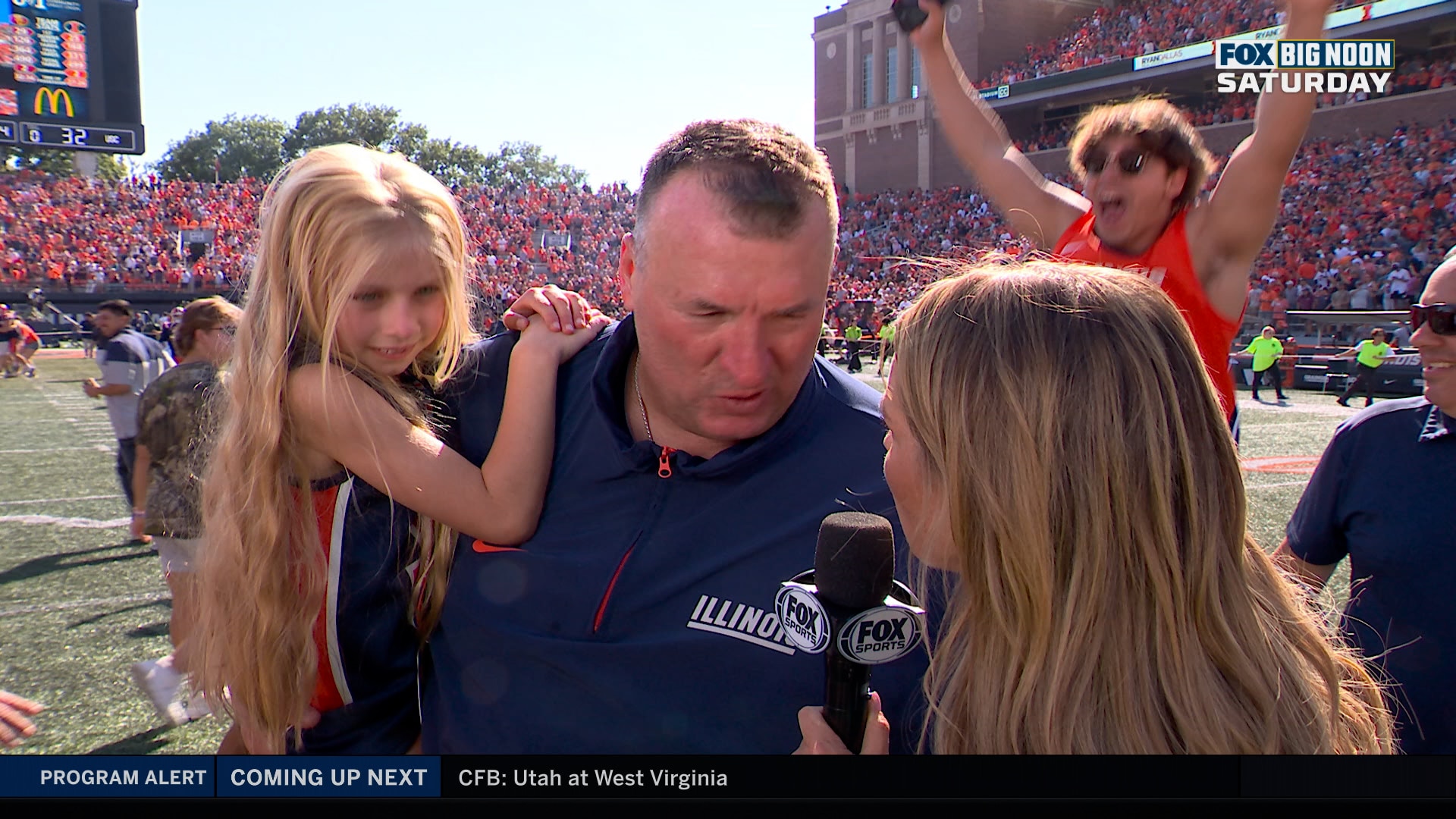 HC Bret Bielema on No. 23 Illinois' walk-off win over No. 21 USC | FOX College Football