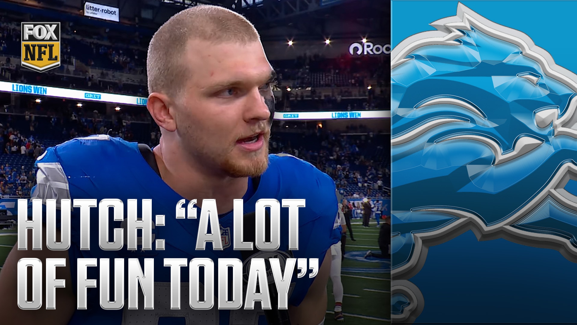 Aidan Hutchinson on Lions' chemistry in win vs. Browns: 'We have a very strong foundation'