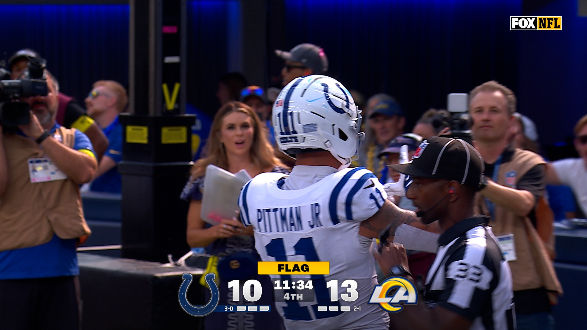 Daniel Jones finds Michael Pittman for a two-yard TD, giving Colts lead over Rams | NFL Highlights