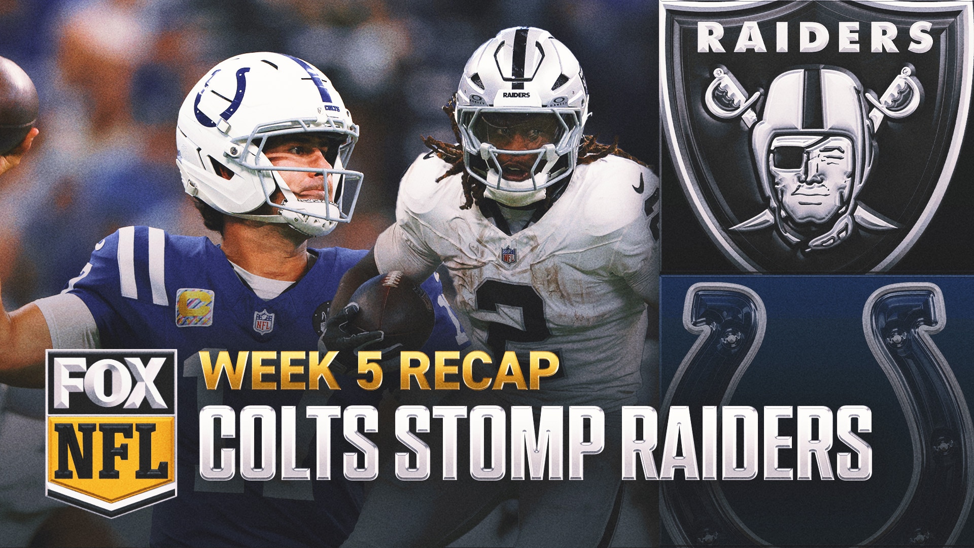 Colts are a 'For Real Contender' after CRUSHING Raiders in Week 5 | NFL on FOX