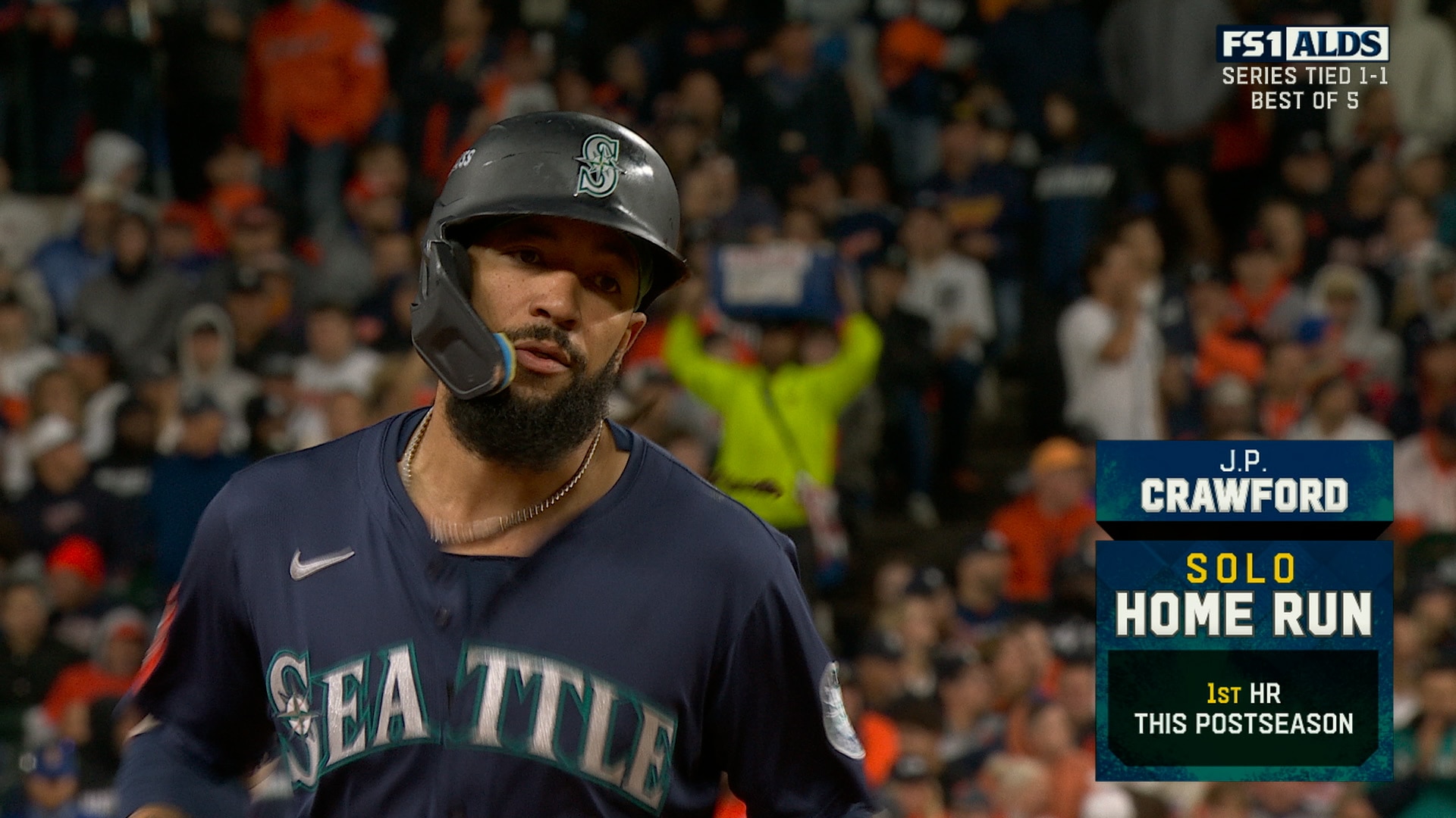 J.P. Crawford hits home run to extend Mariners’ lead over Tigers