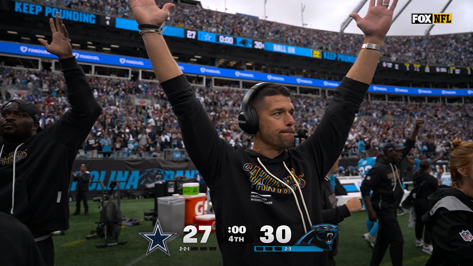 Ryan Fitzgerald makes walk-off 33-yard FG to give Panthers a win over Cowboys | NFL Highlights