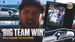 Sam Darnold on his connection with Seattle WRs & important comeback win after last week's loss 