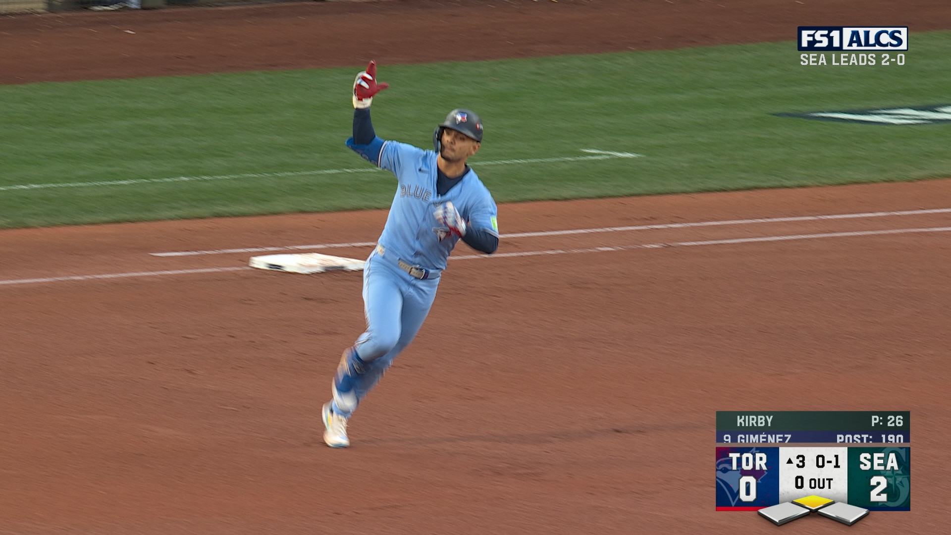 MASSIVE third inning for the Blue Jays as Daulton Varsho and Andres Gimenez combine to take lead over Mariners