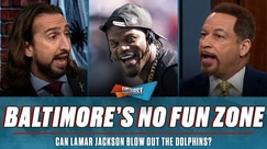 Brou GUARANTEES a blowout in Ravens-Dolphins, Will Lamar Jackson reinvigorate the team? | FTF