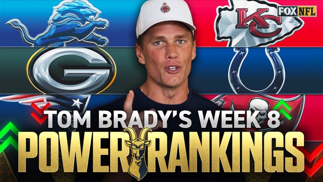 Tom Brady's Week 8 Power Rankings 🚨