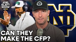 Indiana & Notre Dame in Klatt’s November CFP bracket projection 👏 Joel Klatt Show 