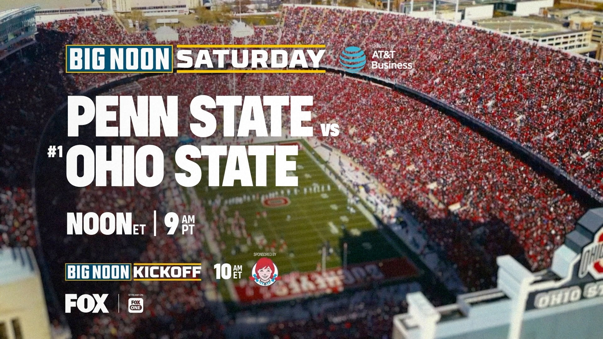 Big Noon Saturday: Penn State vs Ohio State