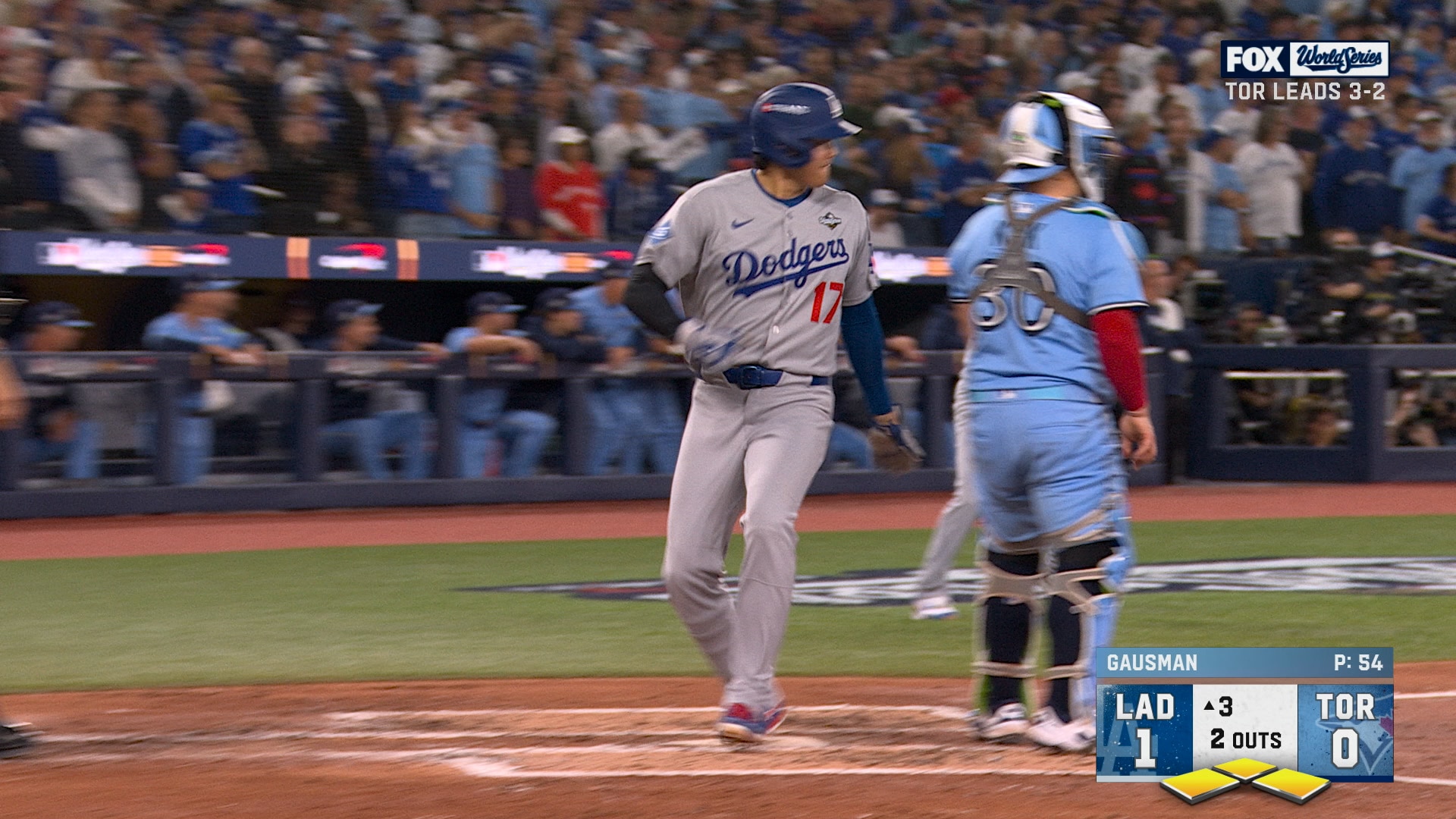 Mookie Betts & Will Smith Spark THREE-RUN Inning to give Dodgers a 3-0 lead vs. Blue Jays