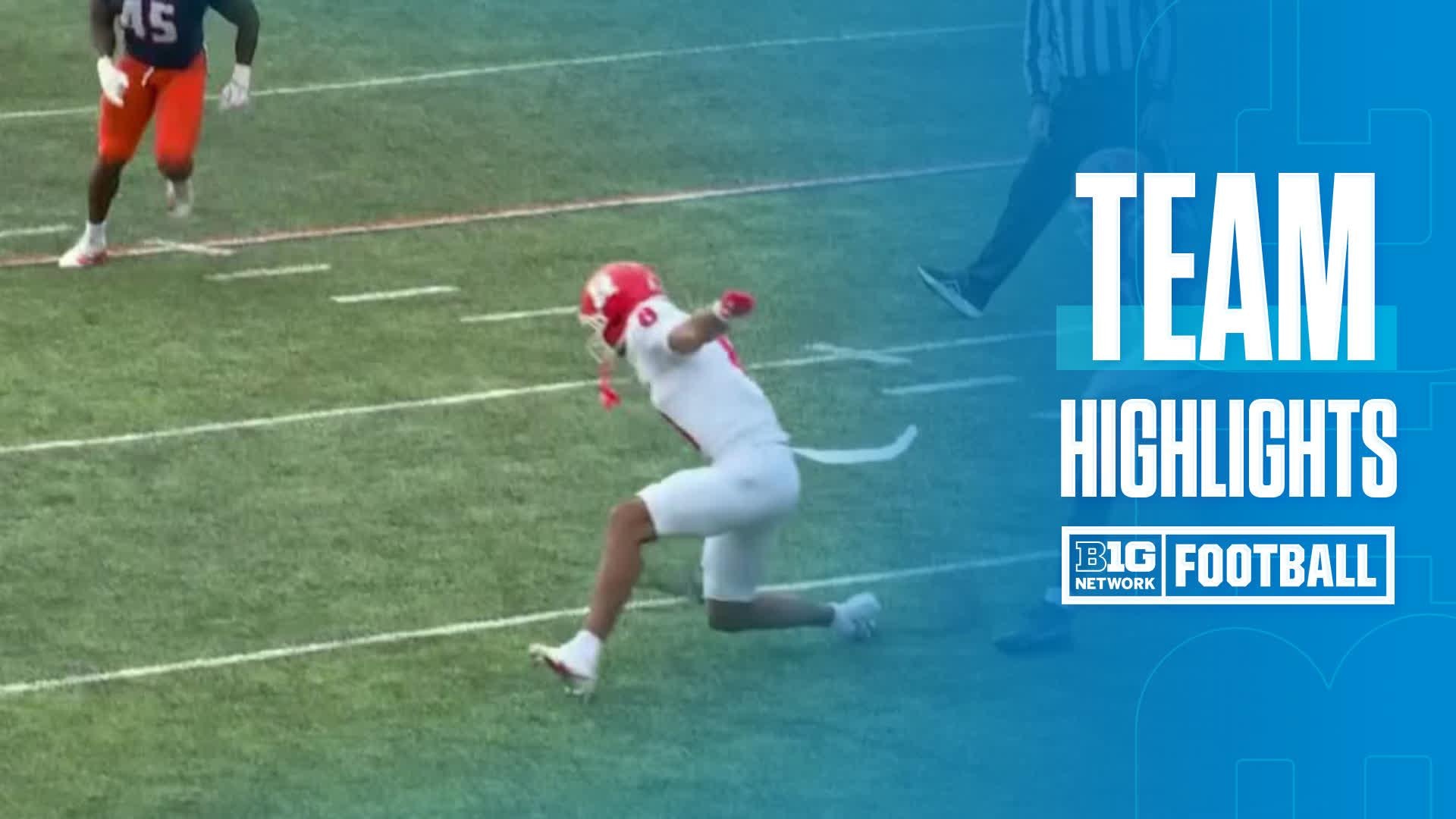 Illinois Top Defensive Plays vs Rutgers