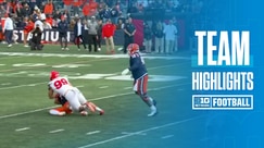 Rutgers Top Defensive Plays vs Illinois