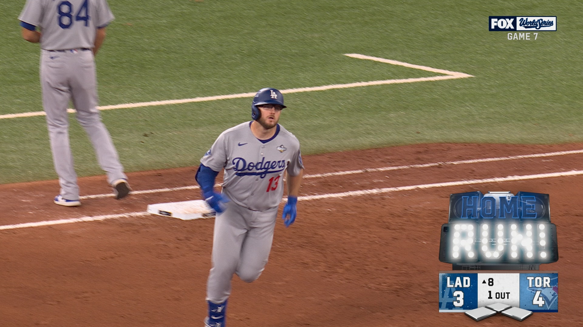 Max Muncy CRUSHES Solo Home Run to Trim Dodgers' Deficit Against Blue Jays