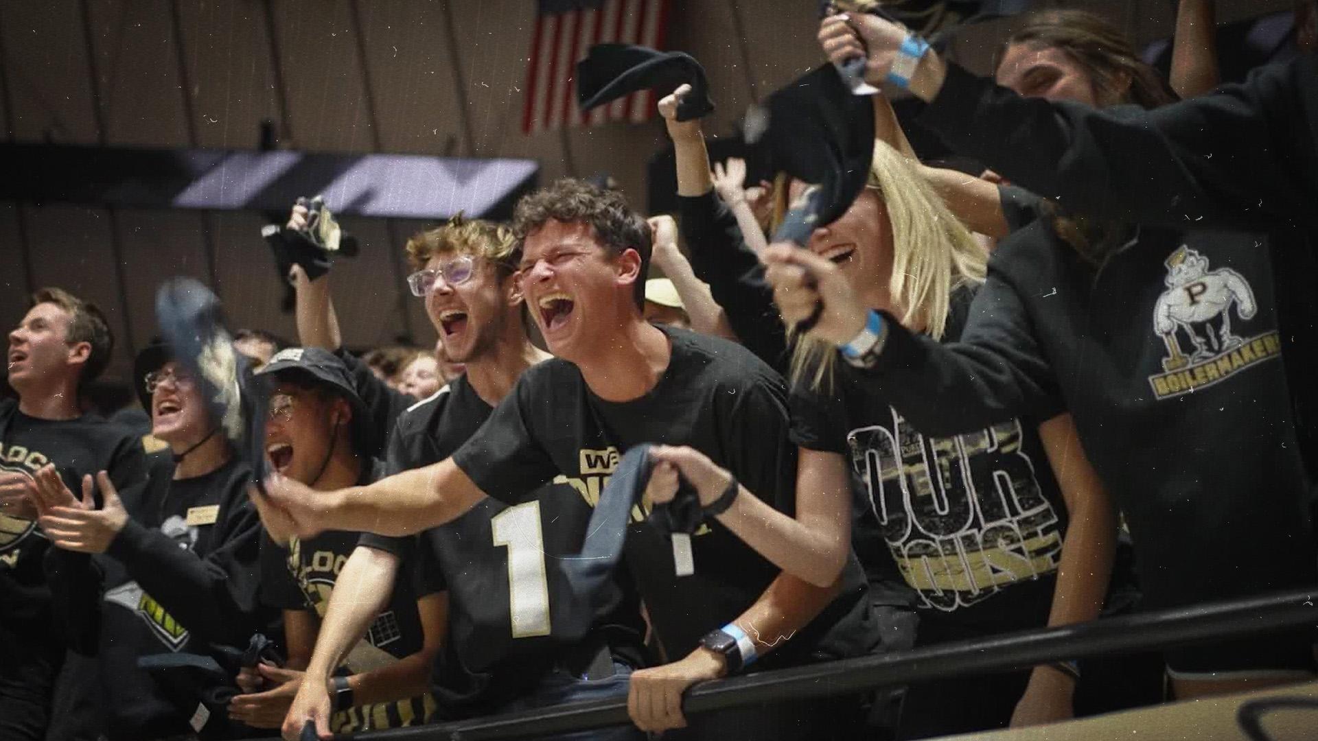 The Boiler BLOCK PARTY | Purdue Volleyball | At The Net
