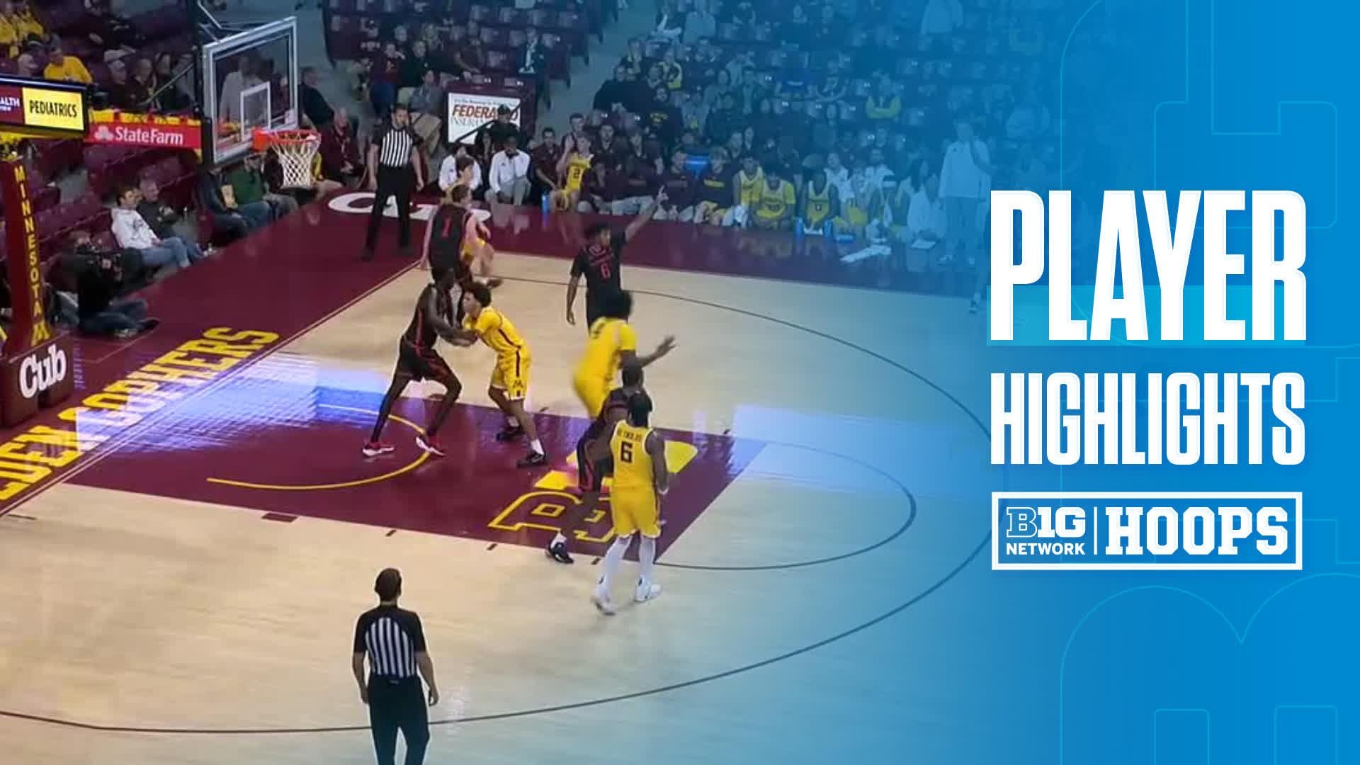 Julius Clark vs. Minnesota Golden Gophers - Game Highlights