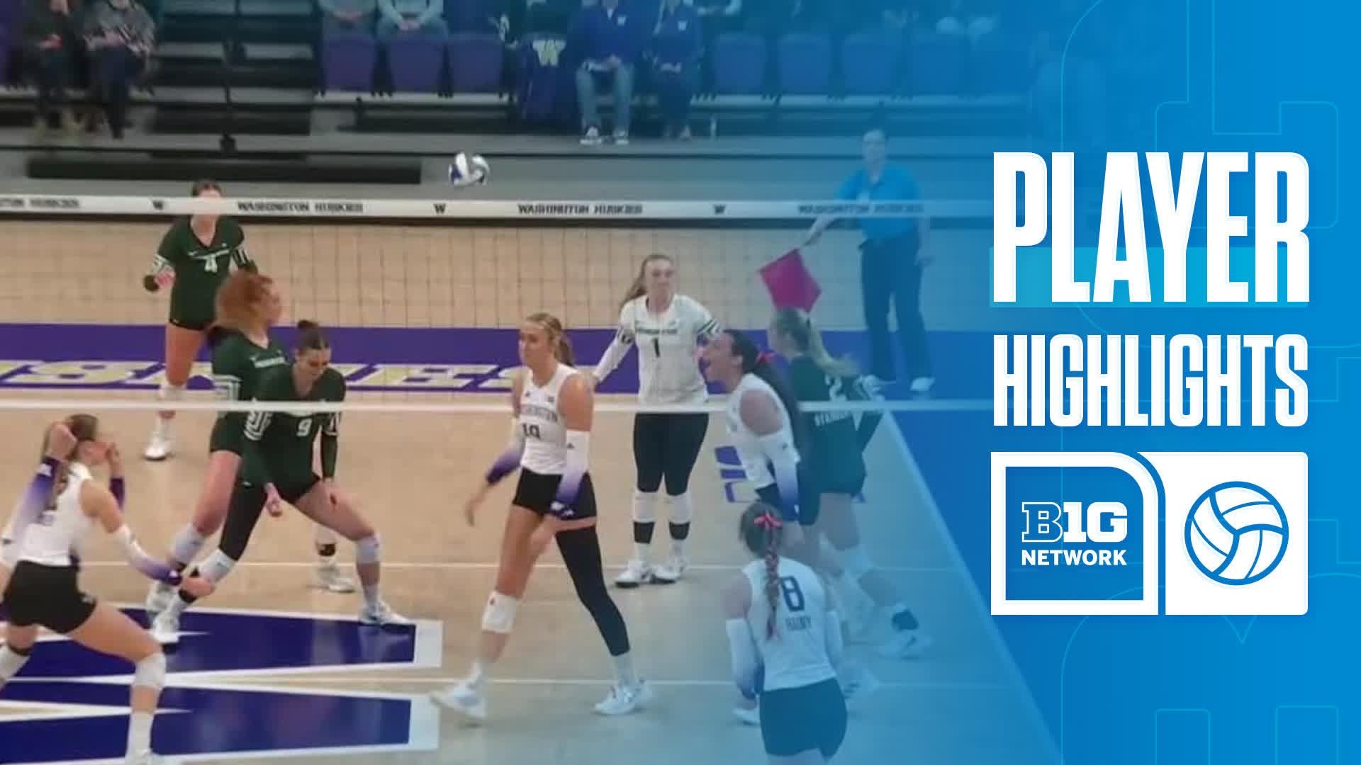 Alexa Markley vs. Michigan State - Game Highlights