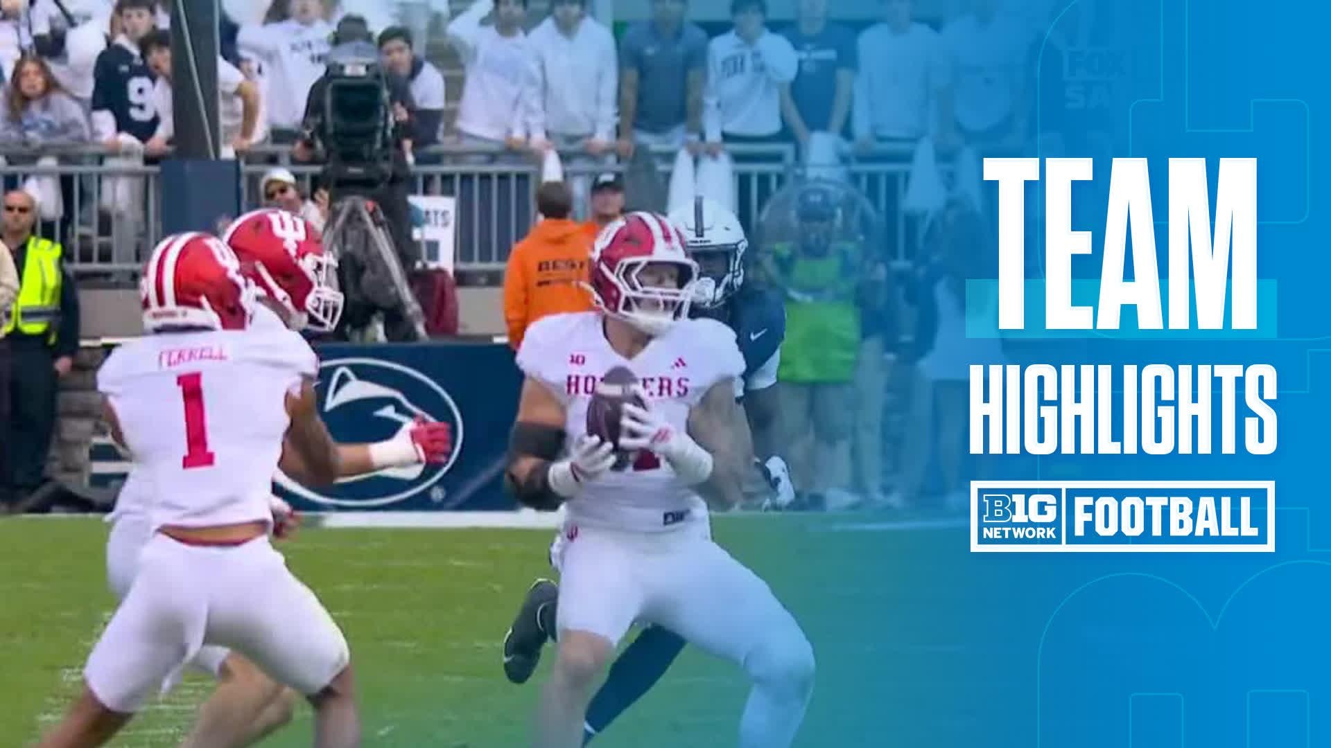 Indiana Top Defensive Plays vs Penn State