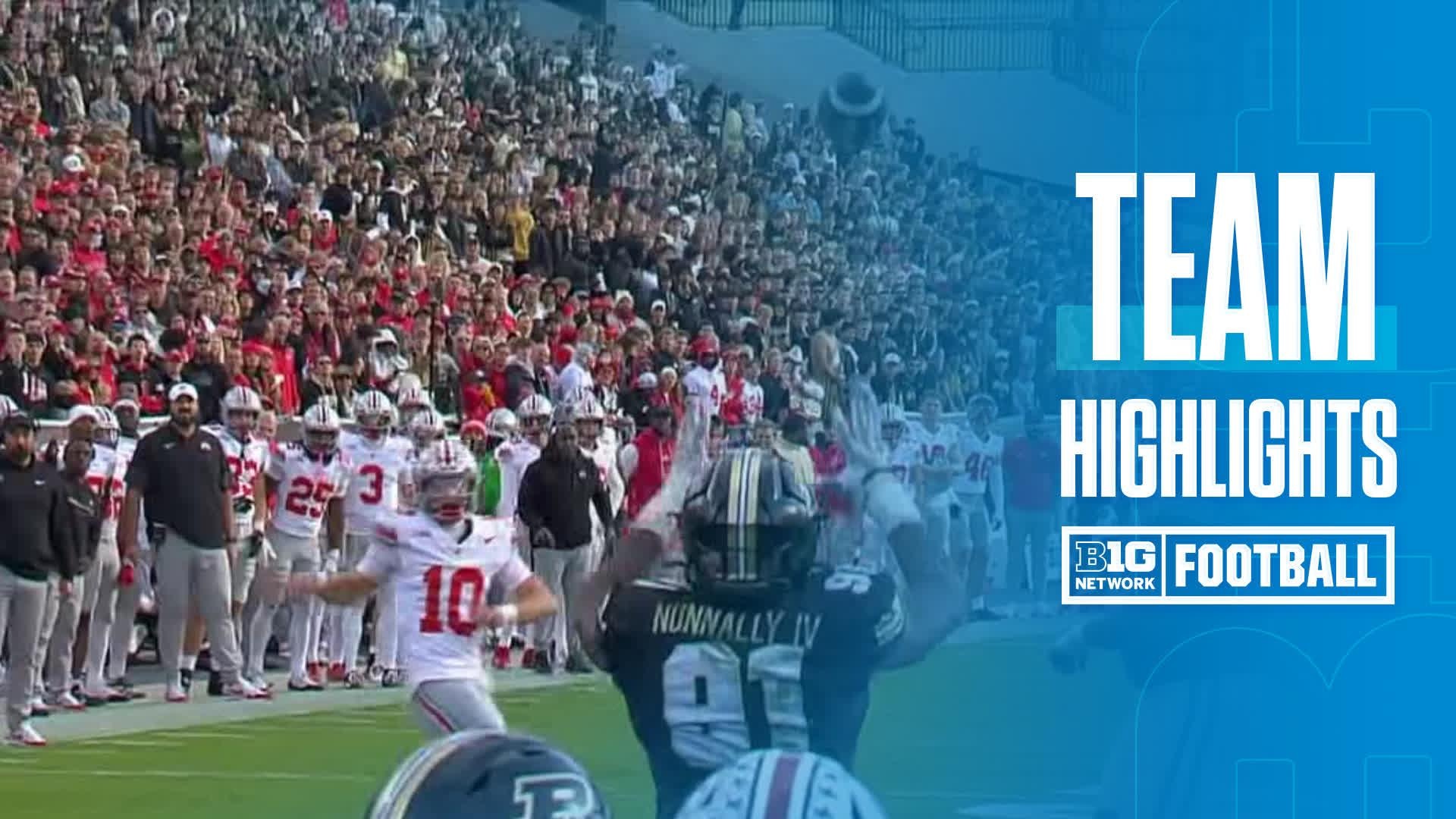 Purdue Top Defensive Plays vs Ohio State