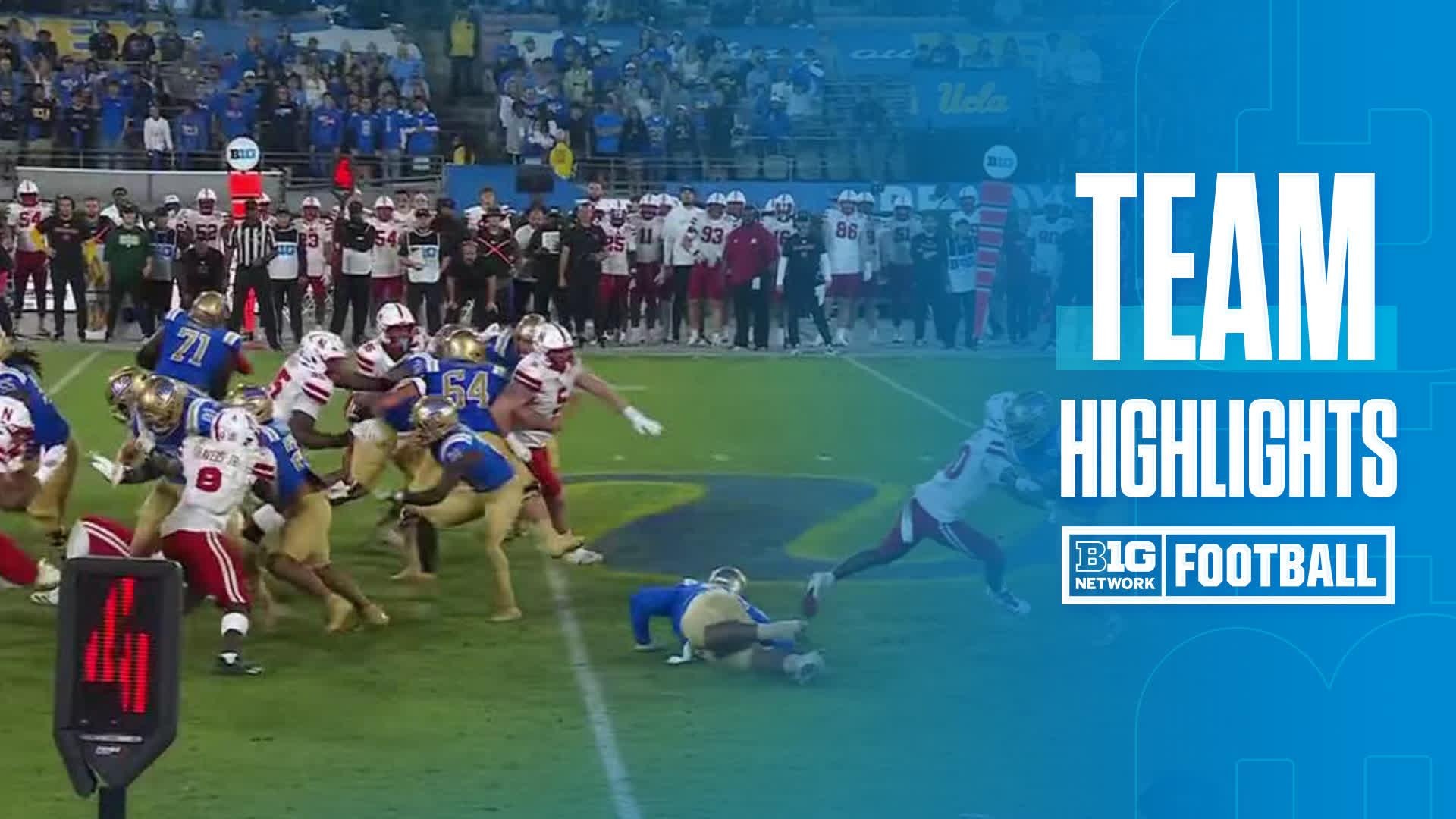 Nebraska Top Defensive Plays vs UCLA