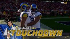 Matthew Stafford connects with Puka Nacua for 22-yard TD, extending Rams' lead over 49ers | NFL Highlights