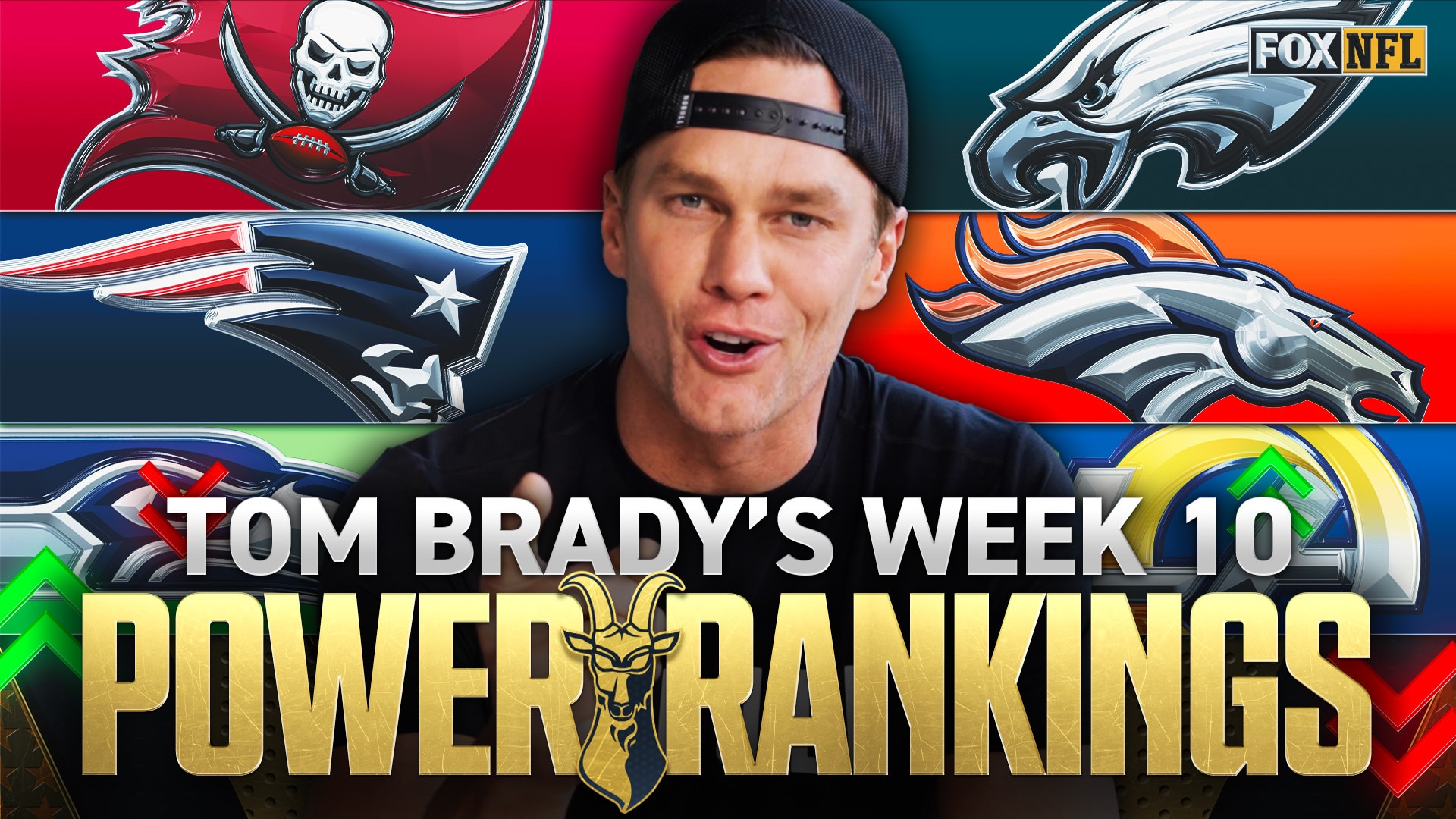 Tom Brady's Week 10 Power Rankings 🚨