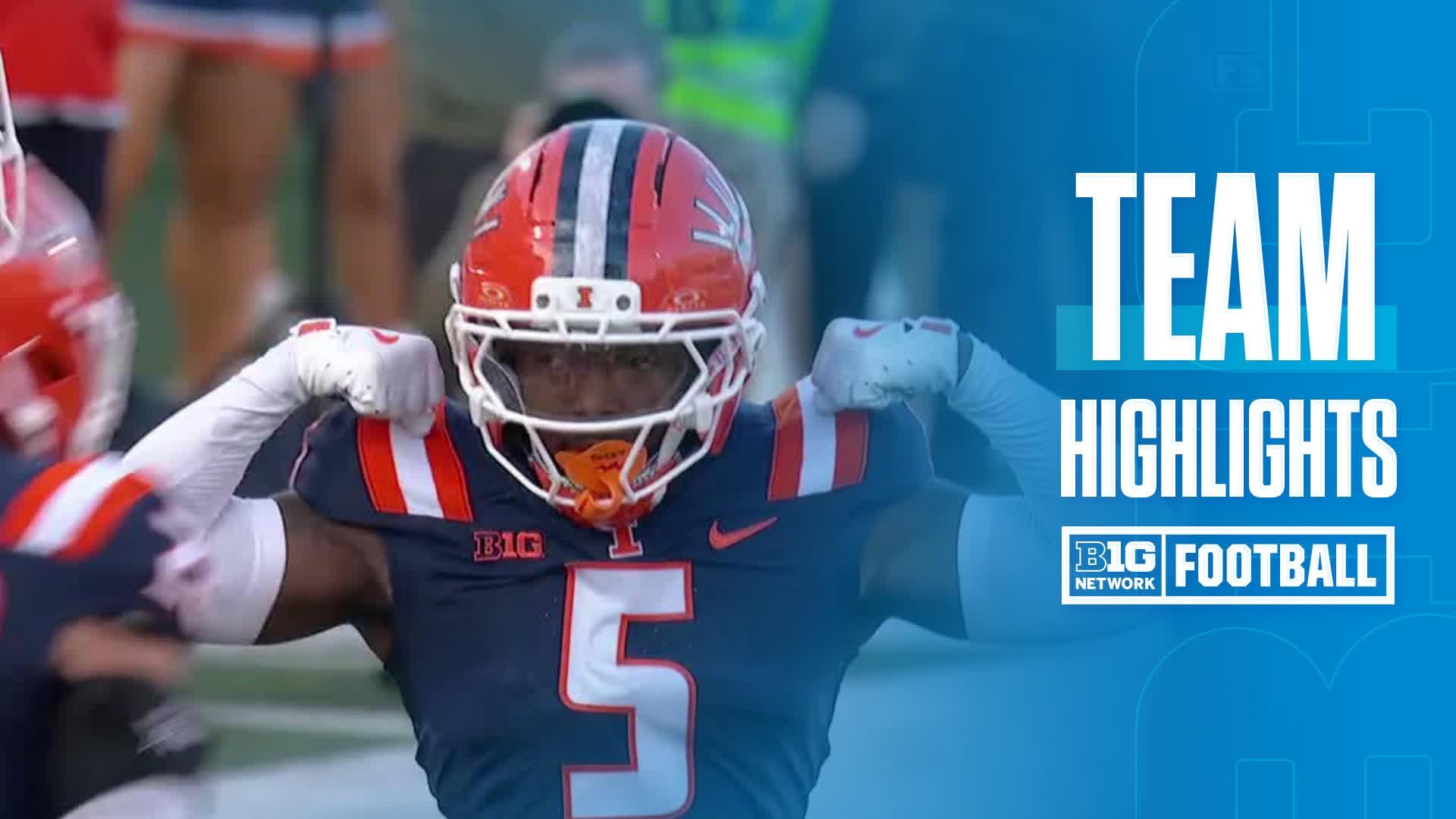 Illinois Top Defensive Plays vs Maryland