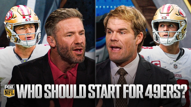 Greg Olsen on 49ers' QB conundrum: 'You can't pay a QB $50 million a year and not play him' 🗣️