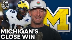 How should Michigan fans feel after a close win vs. Northwestern? 🤔 Joel Klatt Show 