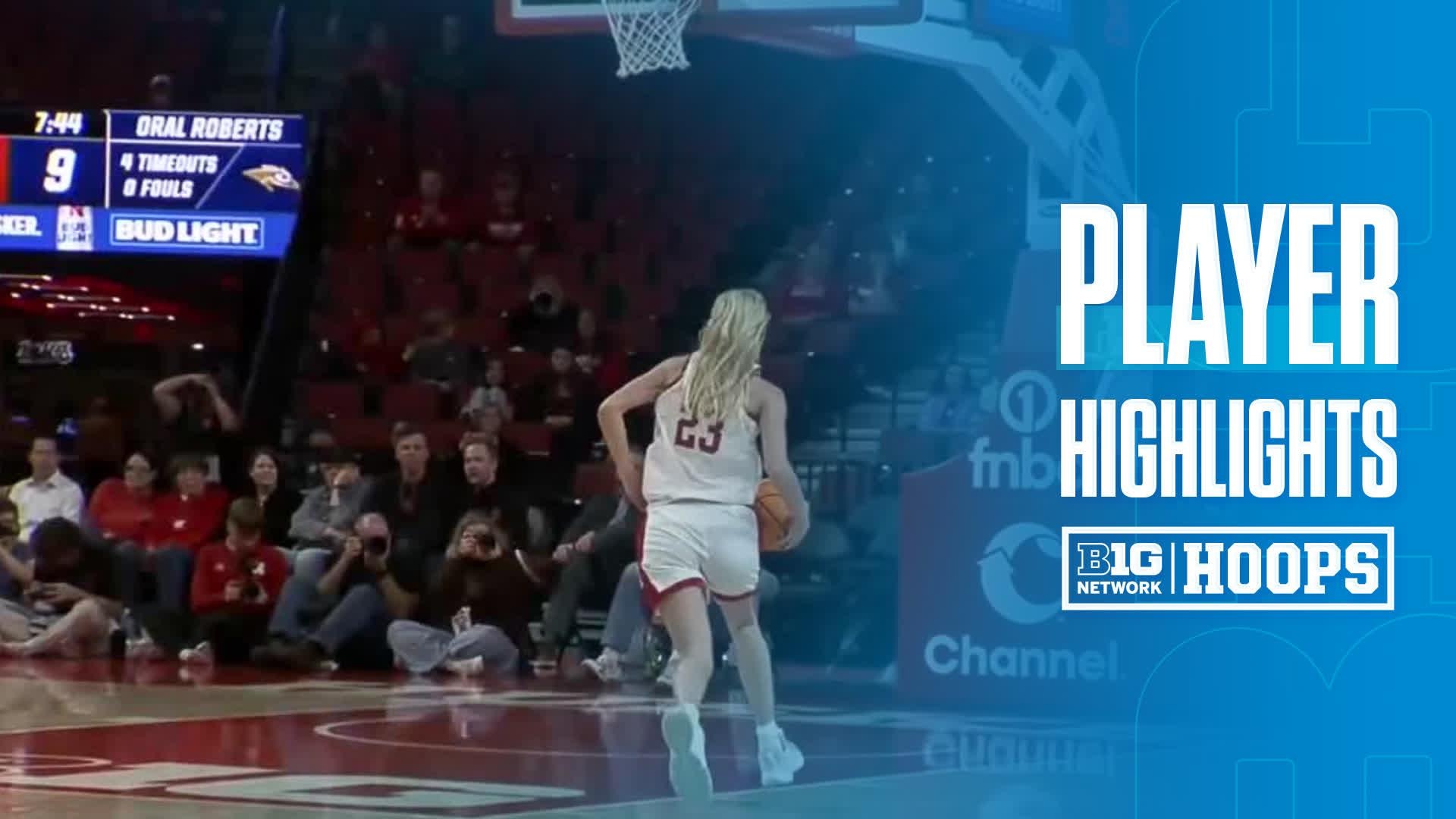 Britt Prince vs. Oral Roberts - Game Highlights