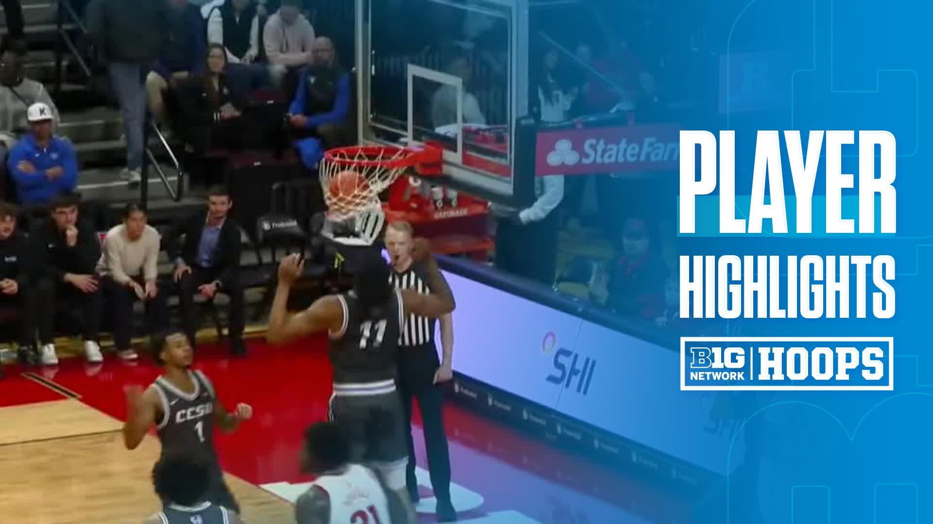 Tariq Francis vs. Central Connecticut State Blue Devils - Game Highlights