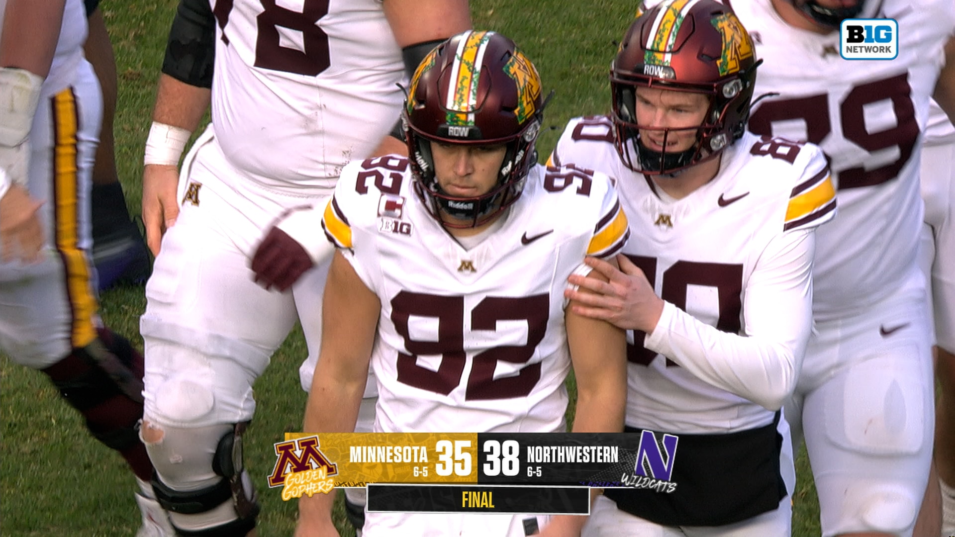 Brady Denaburg misses game-tying FG, Northwestern wins in dramatic fashion against Minnesota